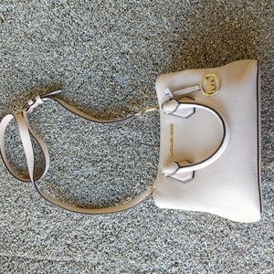 Michael Kors Small Leather Satchel - Pale Pink